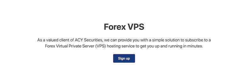 ACY Securities Offers Up to $35 in Forex VPS Credits for Traders